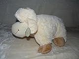 2in1 Kuschelkissen und Kuscheltier Schaf, Schäfchen, Schafkissen, Kuschelschaf mit Klettverschluss 46cm - 3