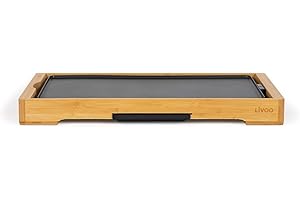 ‎LIVOO FEEL GOOD MOMENTS Plancha elektrogrill 2200w 50x24,5cm - doc202