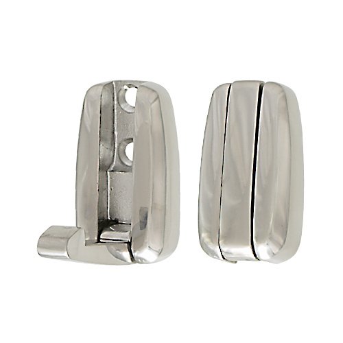 Kleiderhaken klappbar aus Edelstahl A4 AISI 316