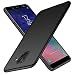 Produktbild TopACE Schutzhülle für Galaxy A6 2018, Ultradünne Leichte Matte Handyhülle für Samsung A6 2018, Einfache Stoßfeste Kratzfeste Ganzkörper Hülle kompatibel mit Samsung Galaxy A6 2018 (Schwarz)