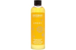 ESTEBAN PARIS ESTEBAN Ricarica 250ml x diffusore bacchette profumo casa ambienti AMBRE ambra