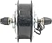 Produktbild Kostenloser Versand Großhandel von 24 350 W Elektro-Fahrrad eBike Brushless Getriebeloser Mini Hub Motor Vorderrad Motor Unterstützung Bremse