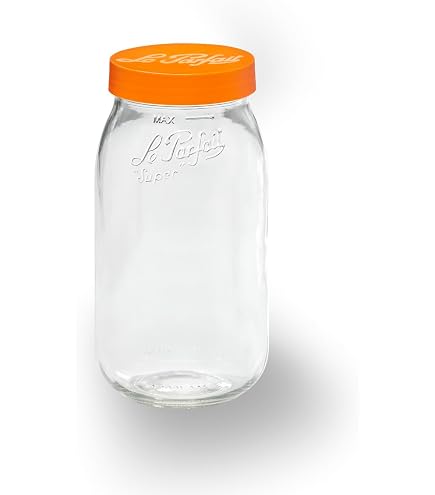 FoiiLiio 6Pcs 500ml Overnight Oats Jars,Bocaux En Verre Réutilisables Avec Couvercles,Boîtes À Avoine De Nuit,rPot Yaourt En Verre Avec