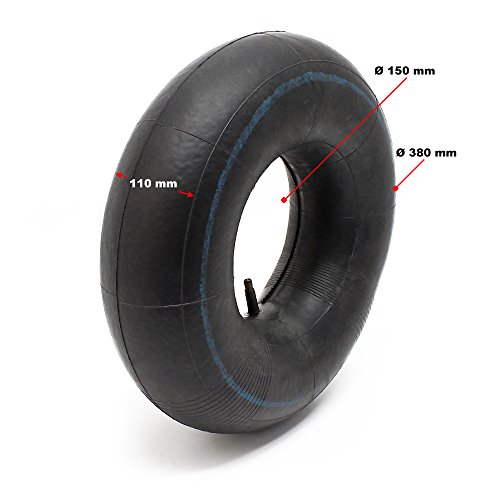 Schlauch für den Rasenmäherreifen 15×6.00-6 mit geradem Ventil Reifendecke Reifenschlauch Traktor - 2