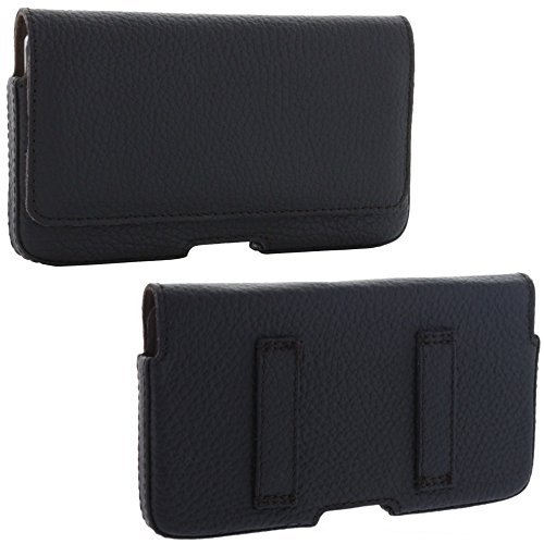XiRRiX Echt Leder Quertasche 2.2 mit GÃ¼rtelschlaufen GrÃ¶ÃŸe 3XL fÃ¼r Huawei P9 Y6 - Samsung Galaxy J3 S5 Neo - Sony Xperia M4 M5 Z3 Z5 etc
