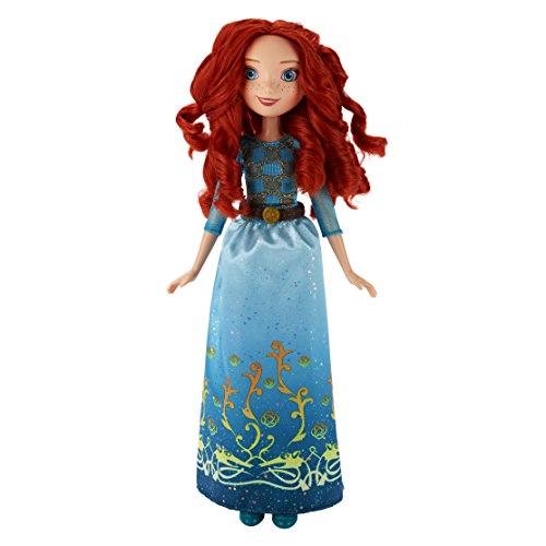 Preisvergleich Produktbild Hasbro Disney Prinzessin B5825ES2 - Schimmerglanz Merida, Puppe
