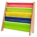 Produktbild Homfa, Kinder-Bücherregal, 5 Ablageflächen aus Holz und Stoff, umweltfreundlich und robust, 62 x 26.5 x 61 cm Multicolori