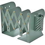 Volo Expandable Bookcase Desktop Bookend/Book Stand/Book Holder/Book Organizer, Adjustable Book Rack for Kid Office Book Orga