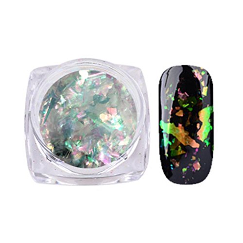 IGEMY Nail Art Gorgeous Chameleon Mirror Powder Manicure Chrome Pigment Glitters 0.2g (D)