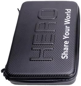 YIYO POV Water Resistant Carbon Fiber Armoured Protective Shell Full Set Travel Storage Case with Shock Absorbing EVA Foam for Hero 3, Hero 3+, Hero 3 Plus, Hero 4 Camera - Large Size