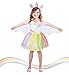 Produktbild Mädchen Einhorn Tutu Kleid Kids Magische Fee Flügel Kostüme Cosplay, mehrfarbig