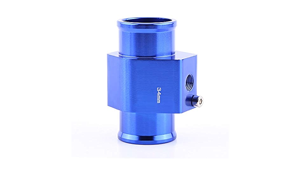 Tarente Universal Metall Auto Wassertemperatur Verbindungs Rohr Schlauch Temperaturfuhler Adapter Blau 26mm Ersatz Tuning Verschleissteile Auto Motorrad Suenaacampo Com
