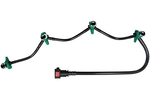 GUUS CAR SPARE PARTS GuusCar For FORD FOCUS FIESTA MONDEO BMAX 1.5-1.6 TDCI INJECTOR FUEL RETURN LEAK OFF PIPE 1746271 AV6Q9K022AB 1685801 AV6Q9K022AA