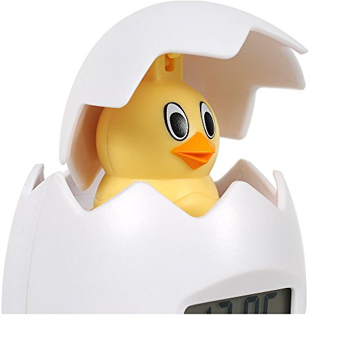 HAB & GUT (SG003) POPPY CHICK witziger DIGITALWECKER – Küken im Ei – batteriebetrieben - 5