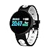 Produktbild HSKB Smart Watch, Fitness Tracker Uhr IP68 Wasserdichter Aktivitäts-Tracker Pulsmesser/Blutdruckmessgerät Schrittzähler, Schlaf-Monitor für Damen Herren 1,0 Zoll Volle Berührung Display (B)