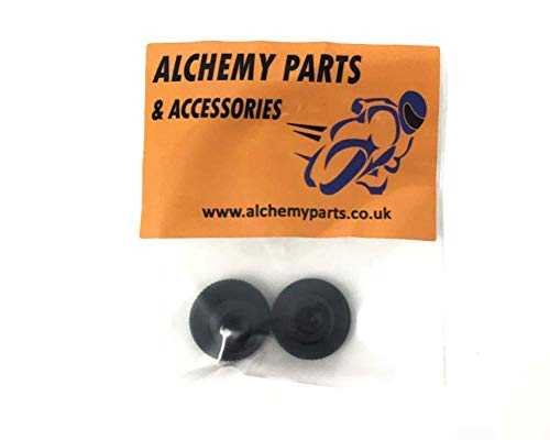 Motorrad Spiegel Verschluss Zündkerzen Aluminium M10 - Uhrzeigersinn Gewinde nur Paar