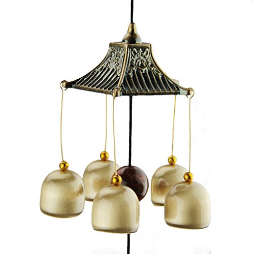 Liying Neu Windspiel Klangspiel Klangröhrte Schöne Deko Metallic - 2