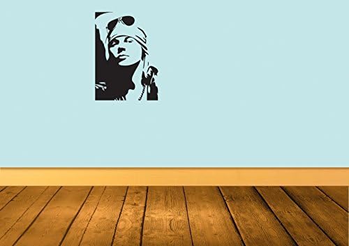 Axl Rose Wall Art Sticker Vinyl Transfer Decal 850 x 600mm