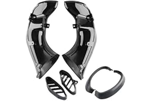 XMT-MOTO negro Ram toma de aire tubo conducto para YZF R1 2004 2005 2006