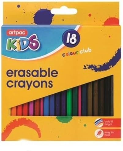 artpac kids 18 erasable crayons by Artpac