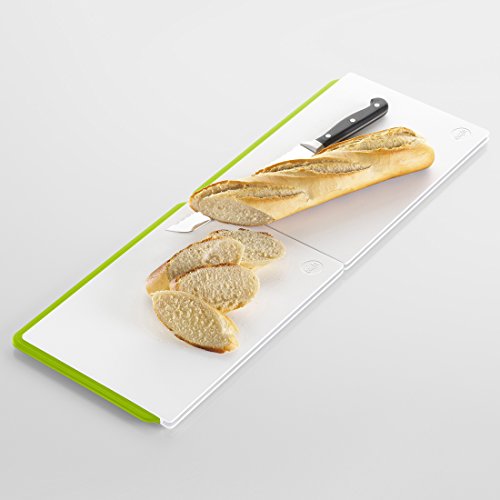 Emsa 514054 Schneidebrett, Zusammensteckbar, Kunststoff, 29 x 20 cm, Weiß/Grün, Click Cut - 3