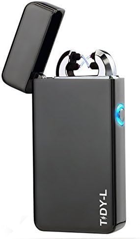 TIDY-L LED Light arc Lighter Electric - Black, 70x34x11 mm