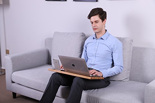 SONGMICS Laptop-Scho  tablett Laptoptisch Laptop Unterlage Lapdesk Notebooktisch Betttisch LLD560