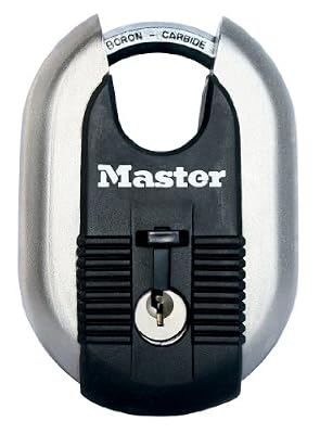MASTERLOCK Cadenas Excell titanium 60mm 64mm anse octogonale