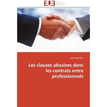Les clauses abusives dans les contrats entre professionnels