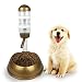 Produktbild Dailyinshop Haustier Dosen Trinkbrunnen Spender Kunststoff Essen Stand Feeder Schüssel 500 ml Flasche Automatische Brunnen Trinker (Farbe: Gold Farbe)