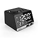 Produktbild QJIAXING Bluetooth-Lautsprecher Digitalwecker mit LED-Anzeige HD-Bass