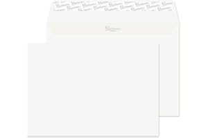 Sobres Blake Premium Business con solapa autoadhesiva, 120 g/m², color blanco, tamaño C5, 162 x 229 mm