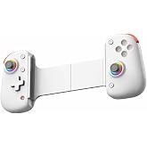 SChitec D8 Pro IOS-Android Akıllı Telefon Tablet Uyumlu Mobil Telefon Tutucu Rgb Joystick Gamepad Beyaz