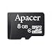 Produktbild microSD 8GB Cl4 SDHC APA