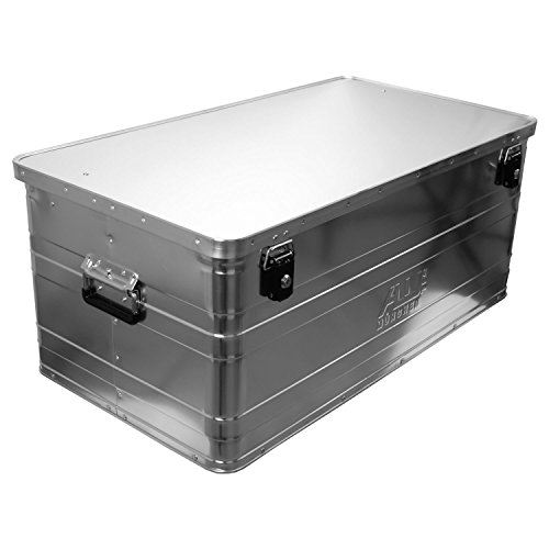 ALUTEC 2031140 Aluminiumbox B140 mit Zylinderschloss, 900 mm x 490 mm x 380 mm - 3