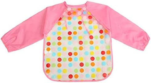 Bodhi2000® Cute Infant Baby Toddler Boy Girl Bibs Waterproof Long Sleeve Art Apron Smock