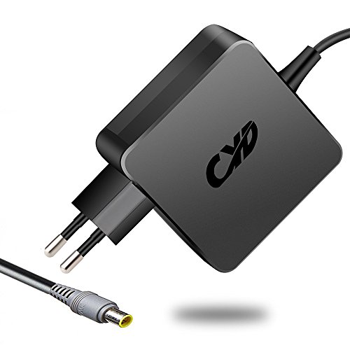 CYD 65W 20V 3.25A PowerFast Notebook Netzteil für Lenovo Thinkpad T400 T410 T420 T430 T430s T430u T530 T60 T61 T61p L412 L420 L430 L512 L530 R400 R61 T500 T510 T520; ThinkPad X1 X120e X131e X140e X220 X230; Edge 15 E430 E520 E530 E530C E545 W500 Twist S230U AC-Power-Adapter,8.2 FT(2.5m) Laptop Netzteil Adapter Kabel