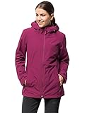 jack wolfskin regenjacke damen günstig Feste Kapuze mit verstellbarem Volumen und Sichtfeld / 2 Eingriffstaschen, Innentasche/wasserabweisende Reißverschlüsse/