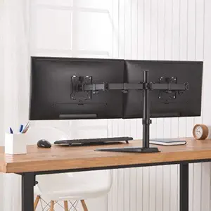 Lumi Brateck Dual Monitor Stand Desk Mount With 13-32