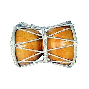 GT manufacturers Damru Damroo Percussion Indian Music Instrument Damaru Folk Bhajan Kirtan Pooja