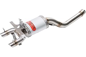 GPR EXHAUST SYSTEM GPR Italia y.Y.146.TIBTO Terminal homologué avec raccord Yamaha Fz6 600-FazerS1-S2 2004/13 Ghost Line Tiburon Titanium Ghost