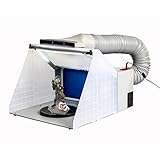 airbrush farben Leistungsstarker Ventilator mit Glasfaserfilter, der Nebel und Gerüche aus dem geräuscharmen Luftmotor und dem nicht verbrannten Filternetz entfernt.