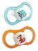 ESSKA Happy Silicone (Orange/Blue, Pack of 2)