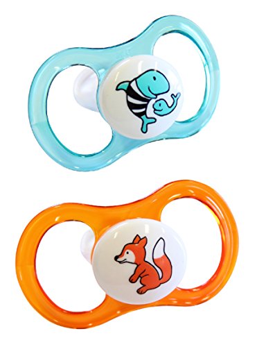 ESSKA Happy Silicone (Orange/Blue, Pack of 2)