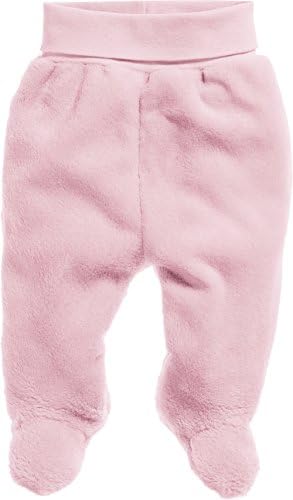 Schnizler Baby Kuschelfleece-Hose MIT Strickbund, Oeko-TEX Standard 100 Trouser, Pink (Rosa 14), 68