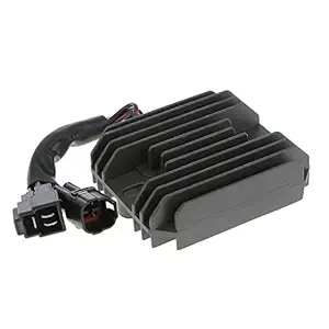 Big Shoppe Motorcycle Voltage Regulator DC 12V Rectifier Stabilizer for Suzuki GSXR GSF Direct Fitment Heatsink Plug and Play Good Performance