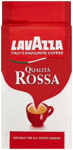 Lavazza Qualita Rossa Roast and Ground Coffee 500 g (Pack of 2)