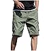 Produktbild Herren Cargo Shorts, Sumeiwilly Sommer Kurze Hose für Männer Basic Jogginghose Stretch Jogger Chino Shorts Bermuda Shorts Mit Kordel Aus