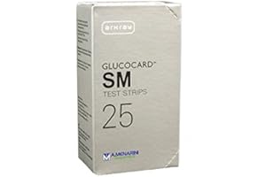 A.MENARINI DIAGNOSTICS GLUCOCARD SM TEST TIRAS 25PZ