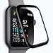 Produktbild WARMYEE Apple Watch Series 4 Schutzfolie, 3D Curved Panzerglas Volle Abdeckung 9H Härte Super Langlebig,Anti-Öl,Blasenfrei Panzerglasfolie Displayschutzfolie für Apple Watch Series 4 44mm